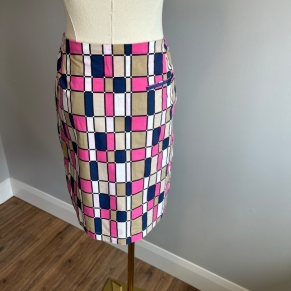 Golftini, Women's Monkey Business, Pink, Tan and Blue, Golf Skort SZ 8L - Picture 6 of 9